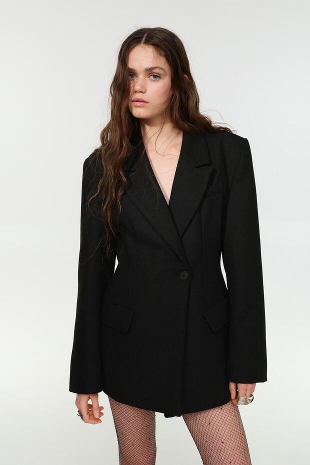 Kısa vücuda oturan kaşe kaban - 2