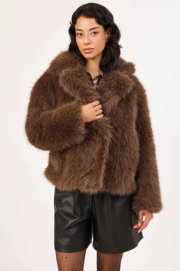 Suni kürk ceket - 2
