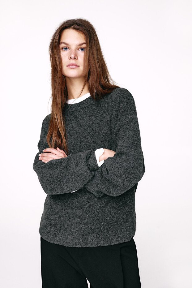 Yumuşak örgü kazak - 2