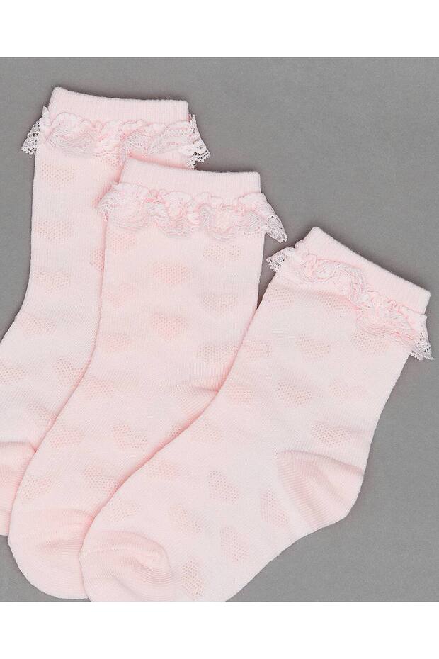 عبوة من 3 جوارب طاقم منقوشة ذاتيًا - 3