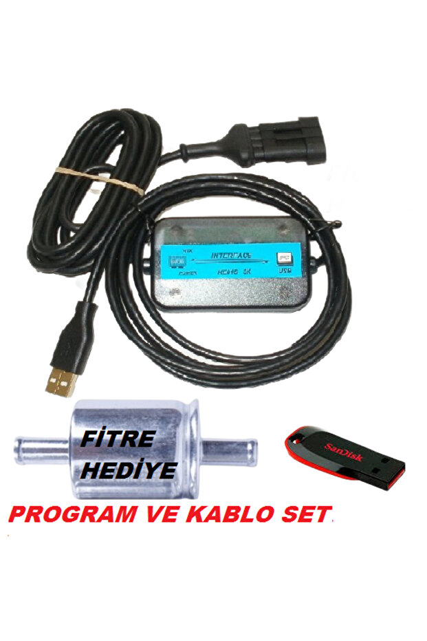 MİMGAS LPG AYAR KABLOSU VE PROGRAM - 1