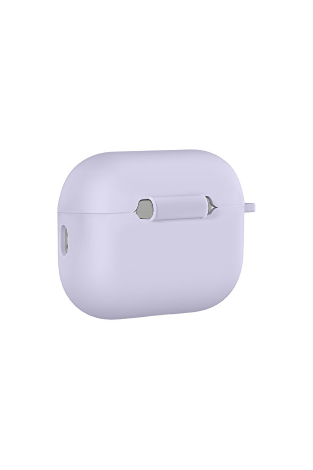 حافظة سيليكون قياسية من Airpods Pro 3 CPPL - أرجواني - 7