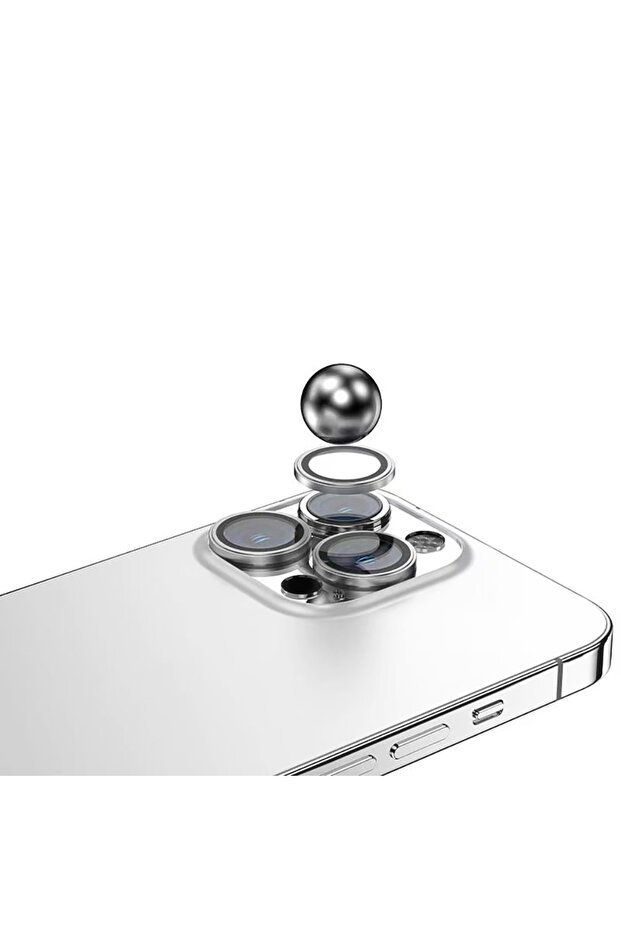 iPhone 16 Pro Cppl Micro Camera Lens Protector - Desert Titanium - 8