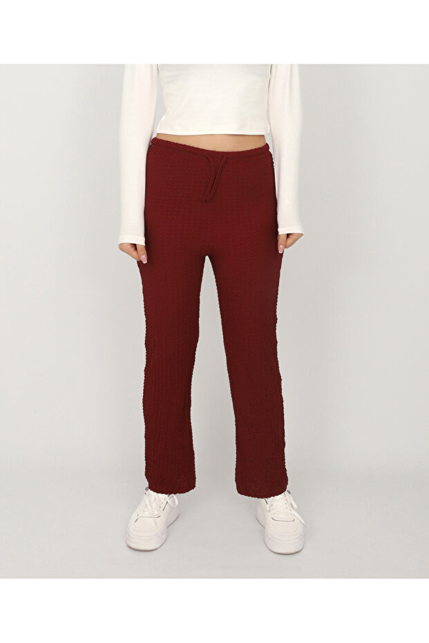 Kadın Kanvas Pantolon - 4