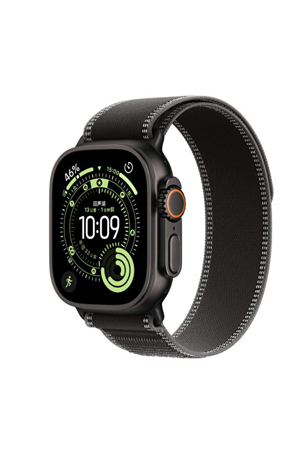 Watch Ultra 49mm Tchs Krd-77 Mesh Band - Charcoal