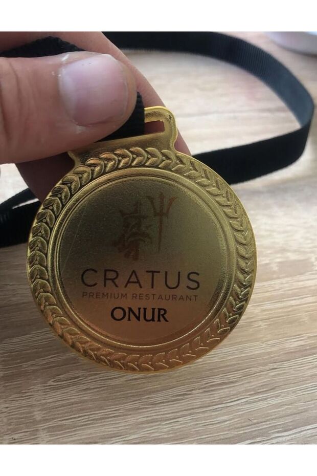 Baskılı Gold Madalya - 1