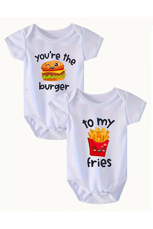 Twin Baby Twin Baby Bodysuit Set of 2