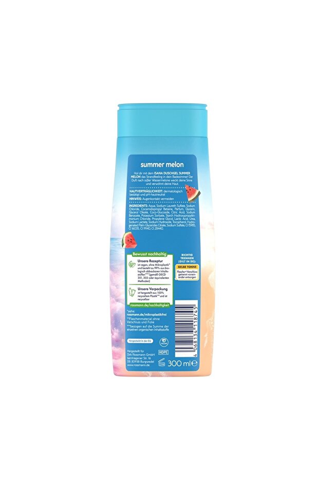 Duş Jeli Summer Melon 300 ml - 2