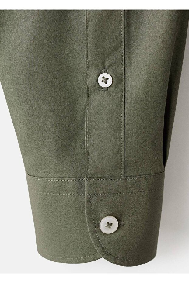 Regular fit %100 pamuklu gömlek - 6