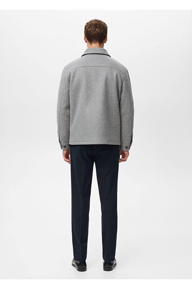 Kapitone kumaş ceket - 4