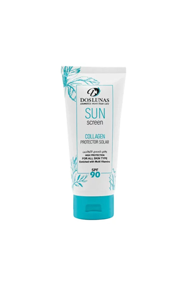 Dos Lunas Sun Screen Collagen Protector Solar SPF +90 130 mL