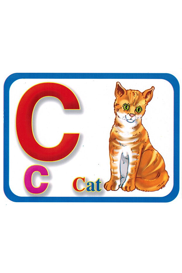 الكروت التعليمية - الحروف الإنجليزية