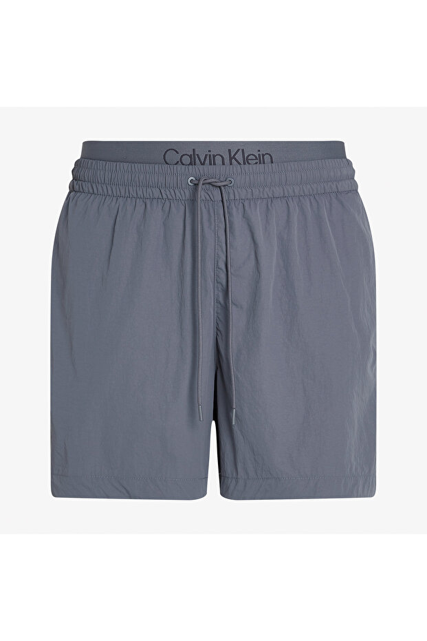 Medium Erkek Gri Deniz Şortu - 4