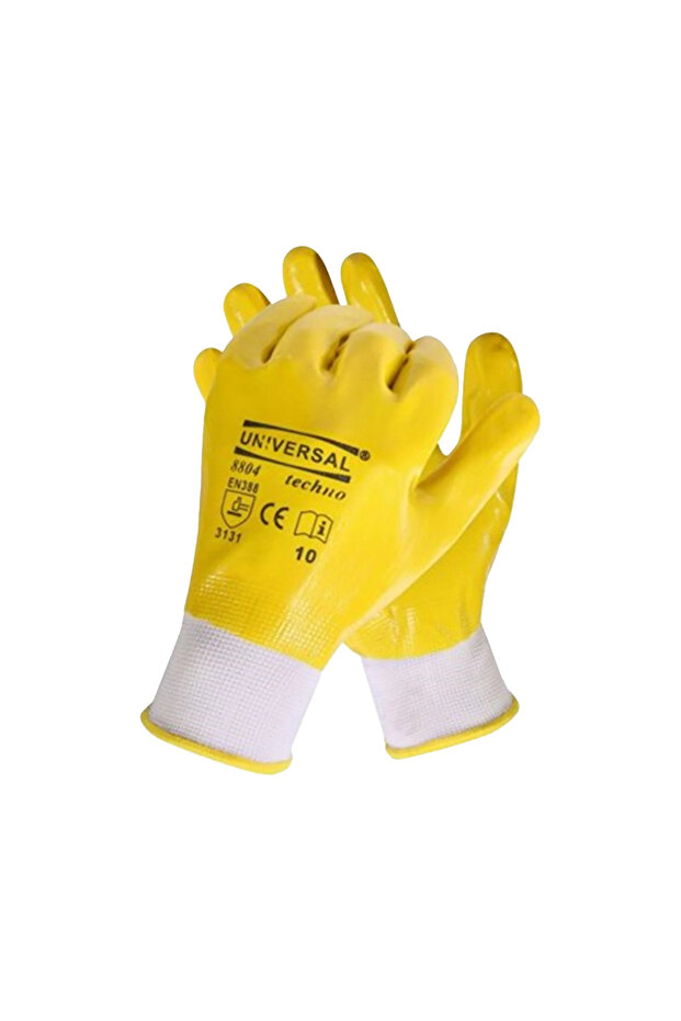 Techno 8804 Nitril Tam Kaplı Eldiven (3 Çift) - 2