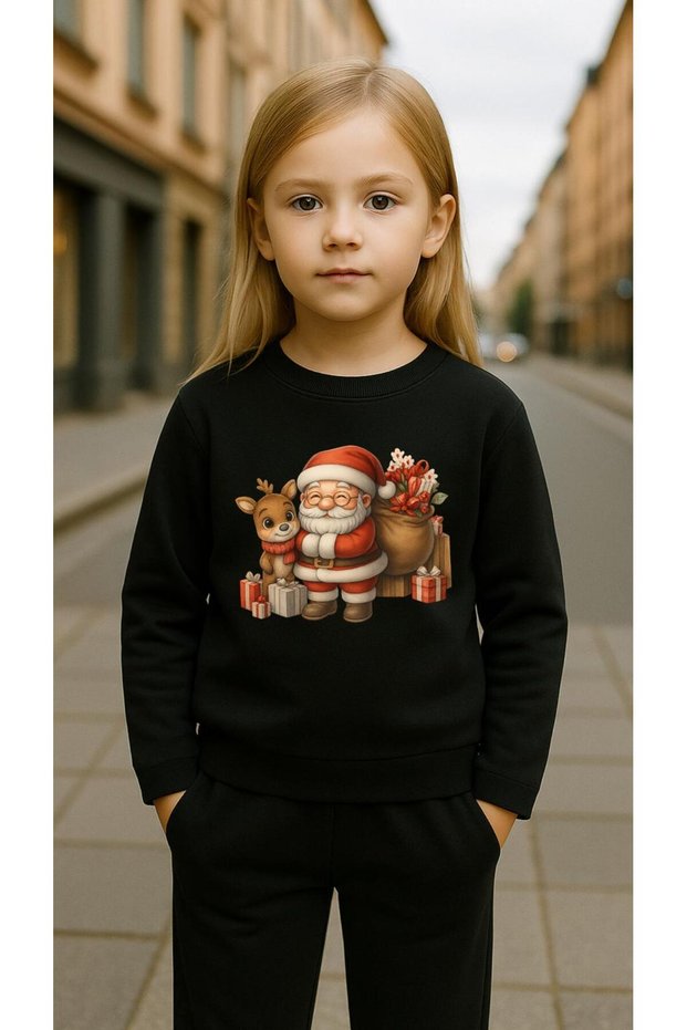 Team Sweatshirt Çuval Noal Geyi̇k B Printed Girls Boys Crew Neck3 4-5-6-7-8-9-10-11-12Years