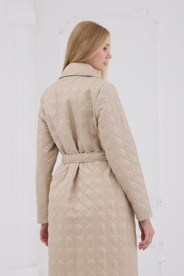 TAŞ ŞERİTLİ KAPİTONE UZUN KAP - 6