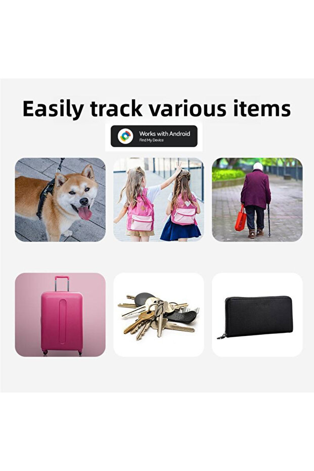 Smart Item Tracker – Works with Apple Find My & Android Find My Device - 4