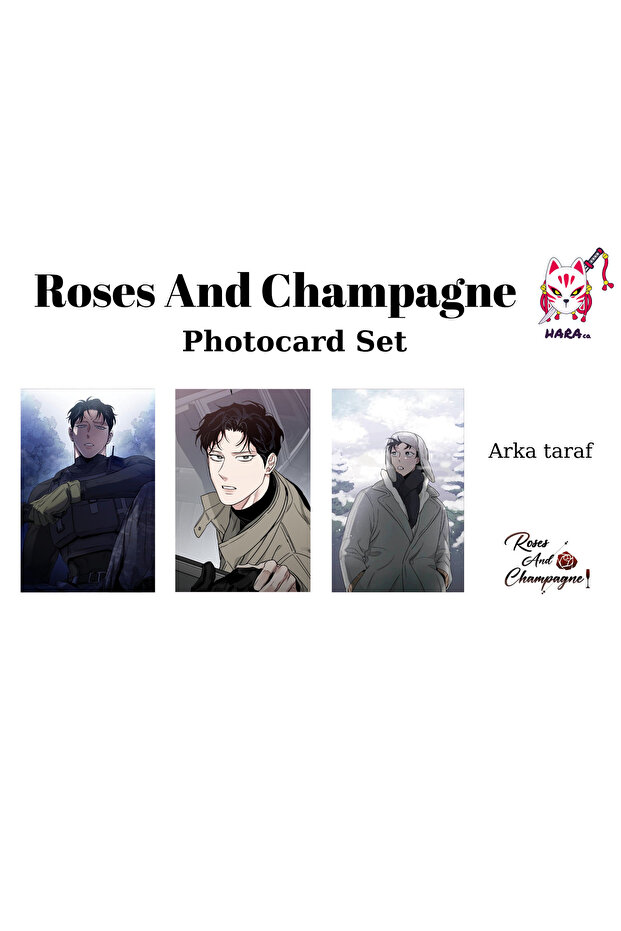 Roses and Champagne Lee Won Jung Photocard Set / Collection Card V1 (3Pcs)