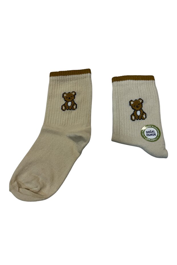 Памучни чорапи с мечета за деца - 1