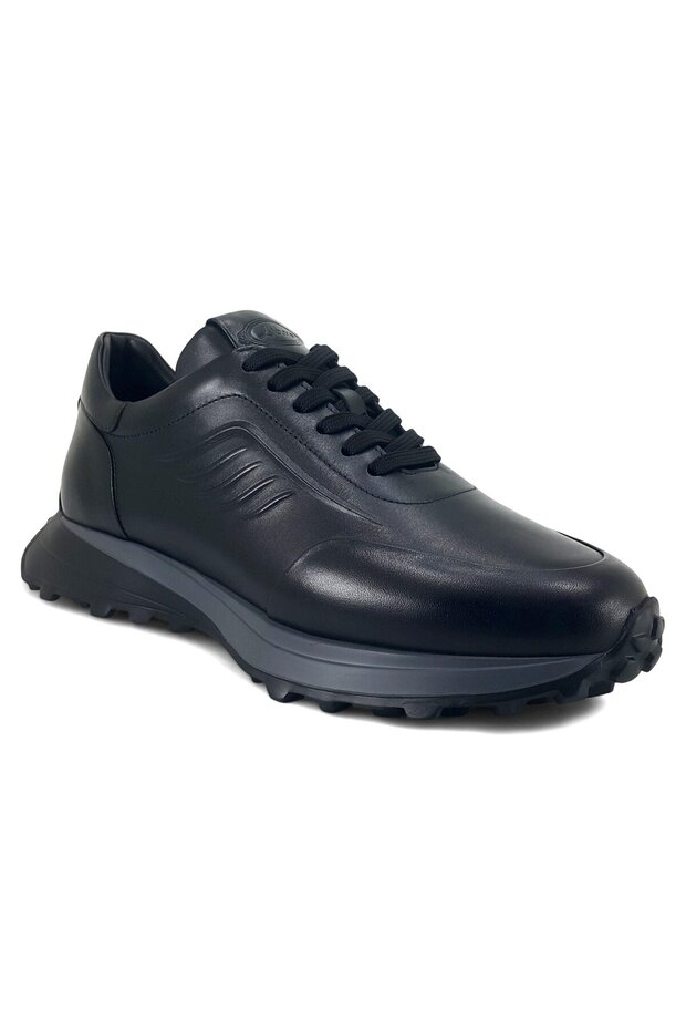 5673 25Ka Men's Casual Shoes Black