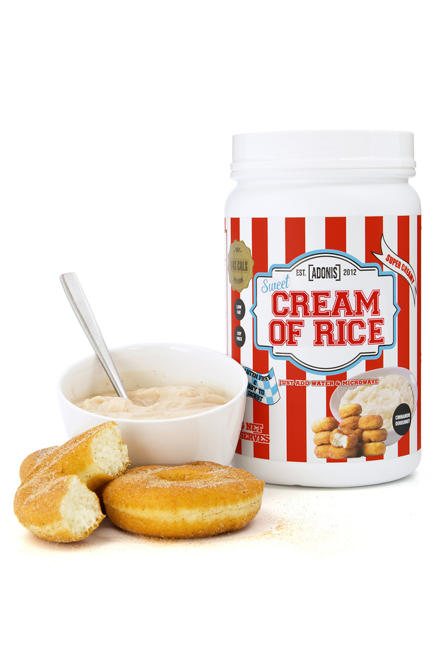 Adonis SWEET CREAM OF RICE (Carbohydrates) – Cinnamon Doughnut 1 kg
