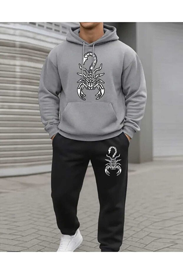Scorpion Printed Hoodie Team
