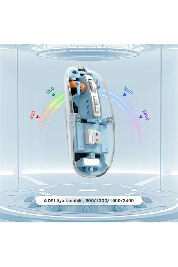 • ŞEFFAF KABLOSUZ MOUSE - 6