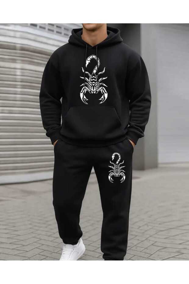 Scorpion Printed Hoodie Team