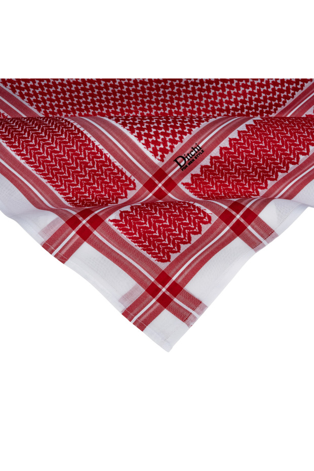 شماغ Ditchi الأحمر - 3