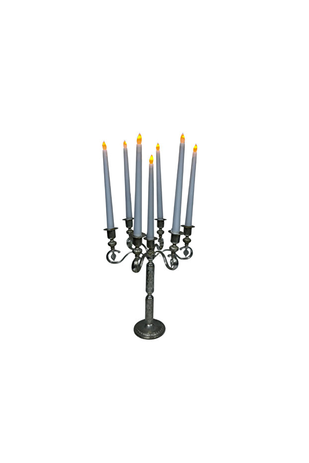 7 KOLLU GÜMÜŞ ŞAMDAN - 1