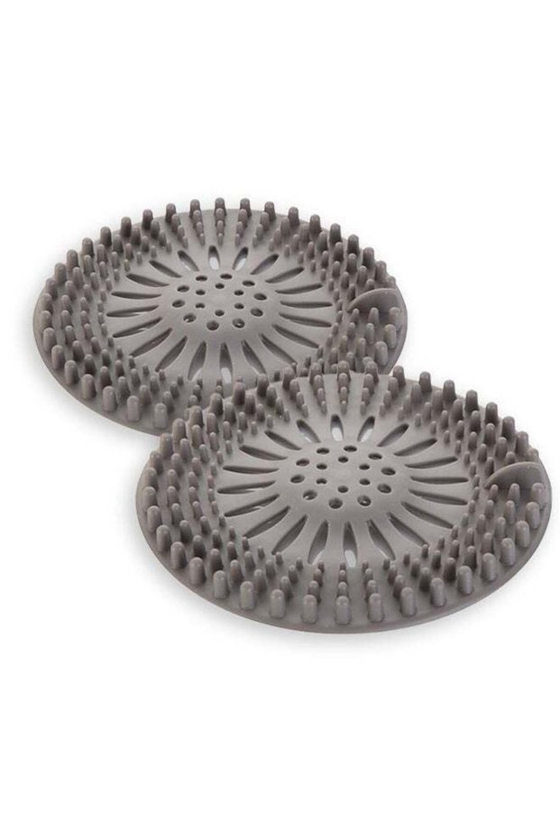 Silicone Floor Drain Cover Sewer Hair Filter 2pc