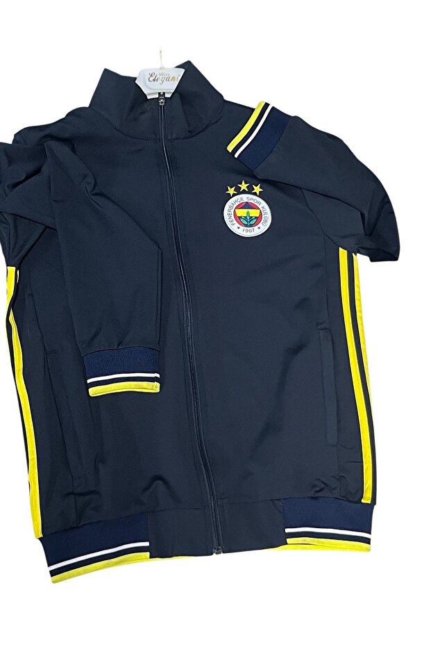 Taraftar Kaliteli Dalgıç Kumaş Eşofman Üst - 3