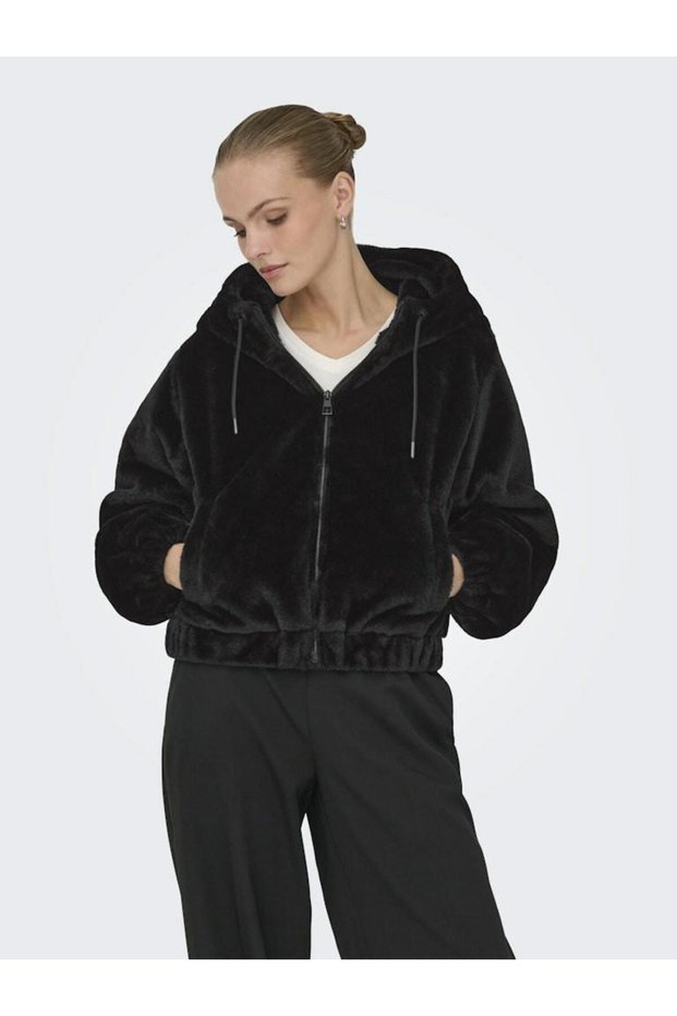 Jdy Yola Faux Fur Hood Women's Jacket 15359329