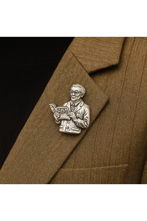 Erkek Öğretmen Broş - 1