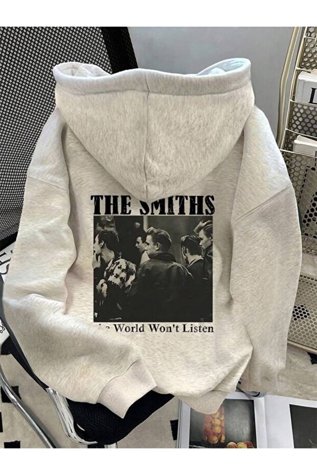 “The Smiths Album Printed Hooded Sweatshirt – Retro Collection”