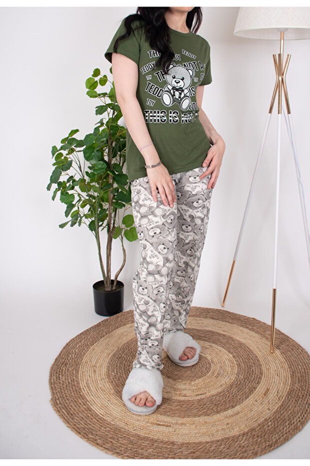 طقم بيجاما طويلة - 4