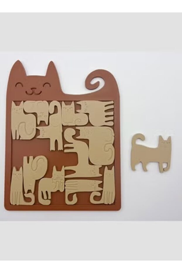 Whiskers & Paws - Cat Puzzle Board Game for Curious Minds
