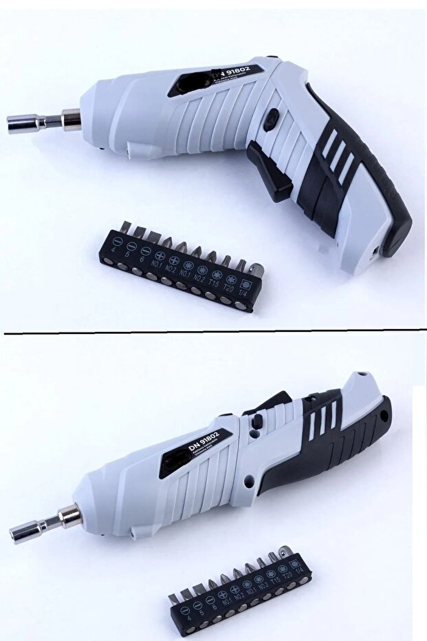 Akülü Katlanır Vidalama Şarjlı Vidalama Seti Vida Matkapı Şarjlı Tornavida Seti - 1