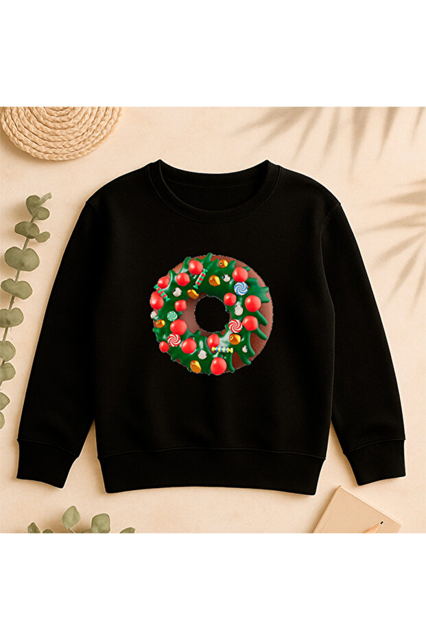 Sweatshirt Casual Front Side Printed 100% Cotton Fancy Crew Neck Oversize