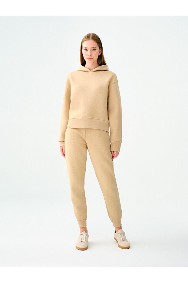 Γυναικείο Φούτερ LF2033675 ΜΠΕΖ - 3