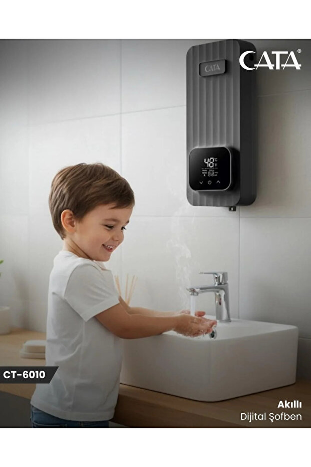 Akıllı Dijital Şofben 5500W CT-6010 - 3