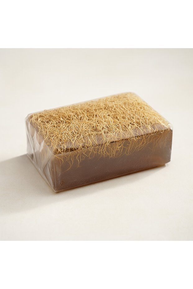 Juniper tar pumpkin fiber soap 110 grams