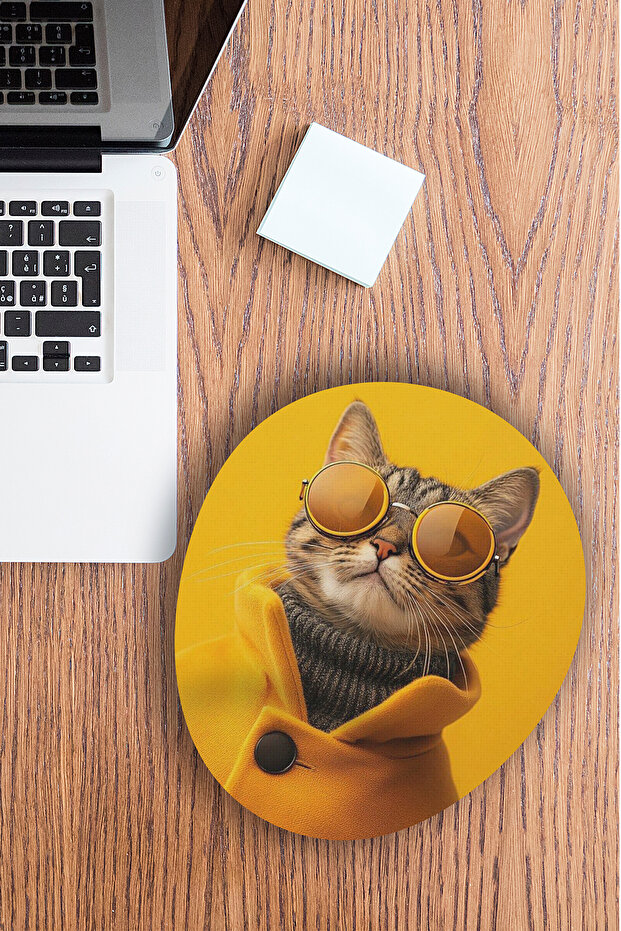 Model Kedi Printed Mouse Pad - 1