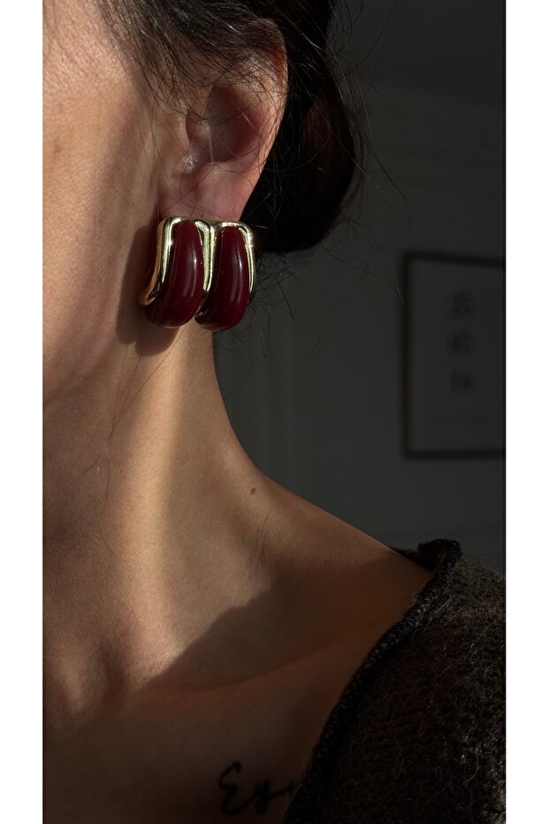 Çelik Emily Küpe - 3