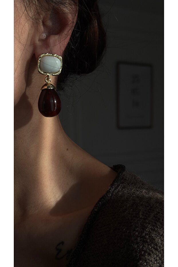 Çelik Sign Küpe - 2