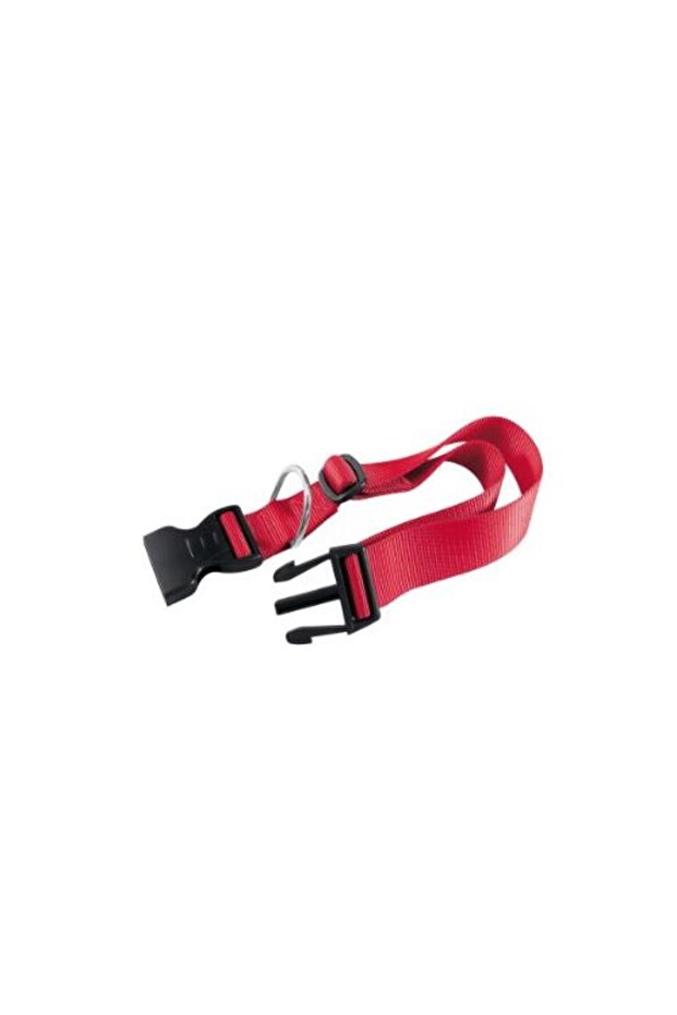 Club C Nylon Collar For DogsColor: Red, Dimension: 30-44cm x 15mm