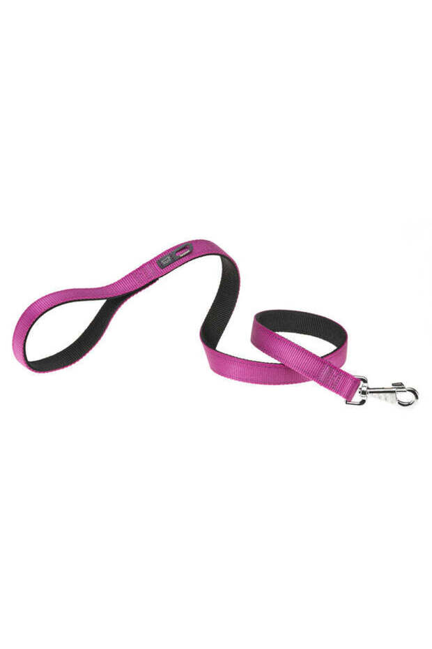 DUAL G COLORS Nylon Dog LeashColor: Orange, Dimension: 15mm x L 110cm