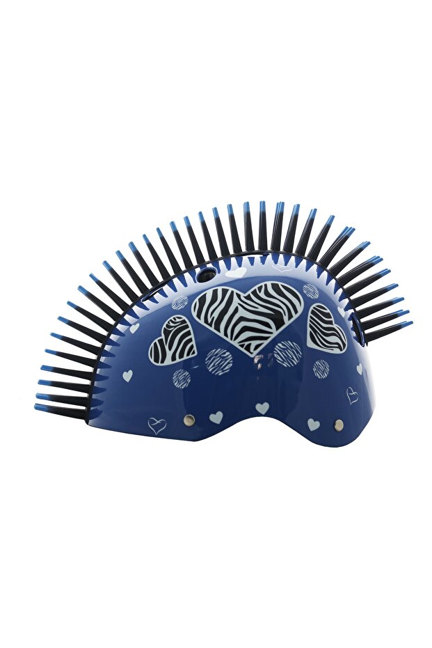 Zebra Heart (Blue)