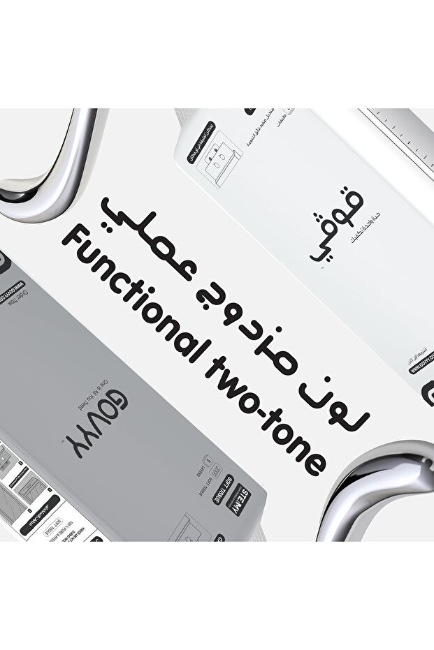مناديل ورقية مثبتة على الحائط مع خطافين إضافيين للاستخدام في الحمام والمطبخ من جوفاي، 5 طبقات، 2000 ورقة فردية لكل صندوق، 400 سحبة، قوة امتصاص عالية ومتانة متينة للاستخدام اليومي.