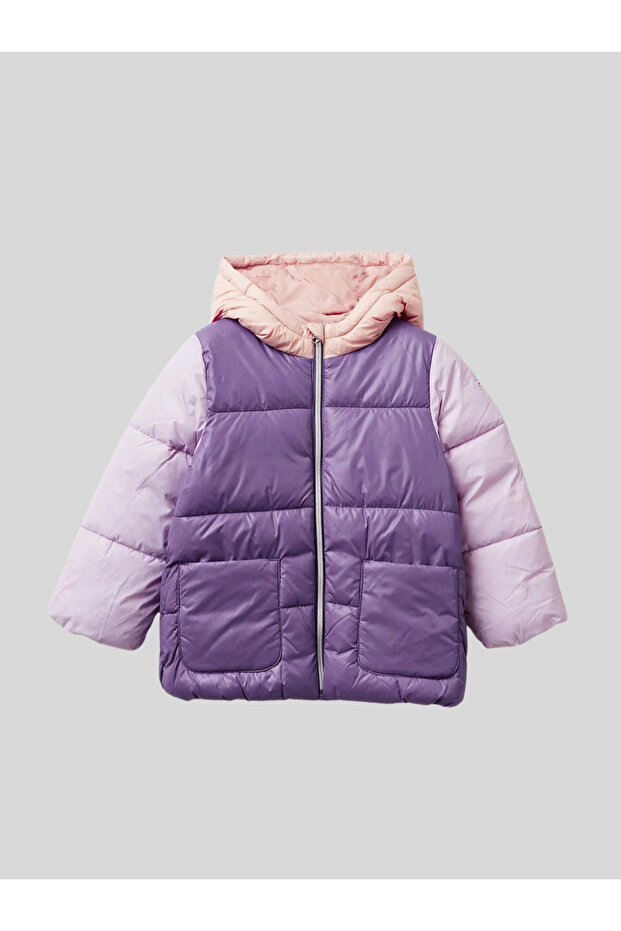 Girl's Coat 1-6 Years Purple